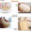 Esponja Natural de Lufa Ecológica para Platos y Cocina (5