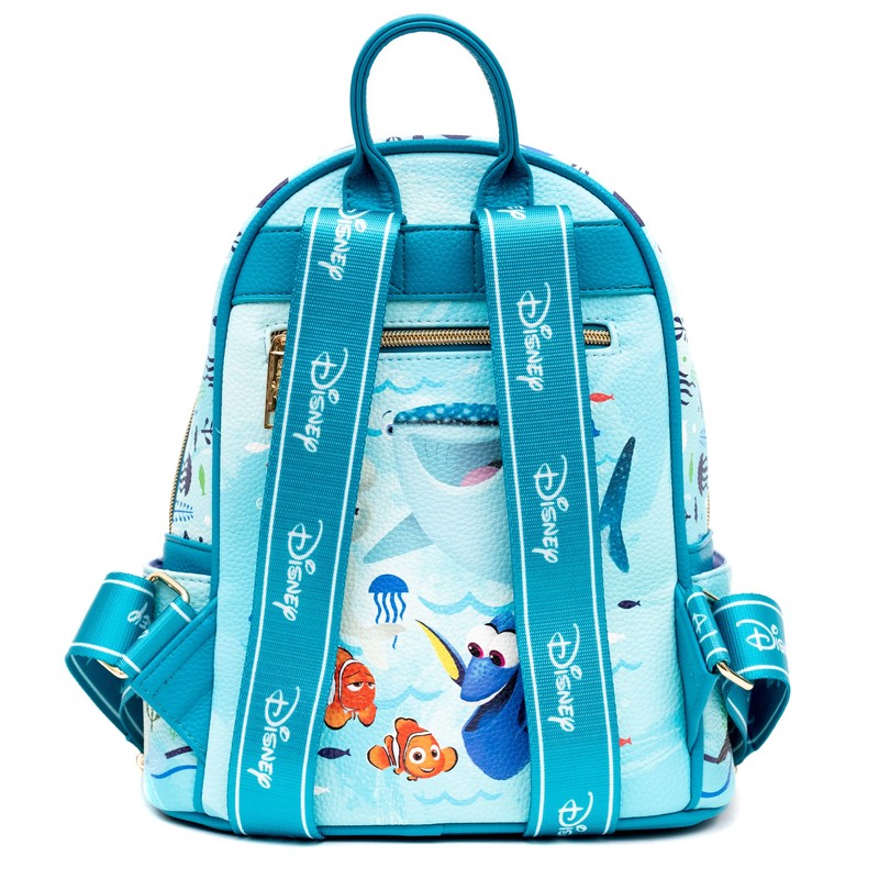 Wondapop Finding Dory - Mini mochila de piel vegano de