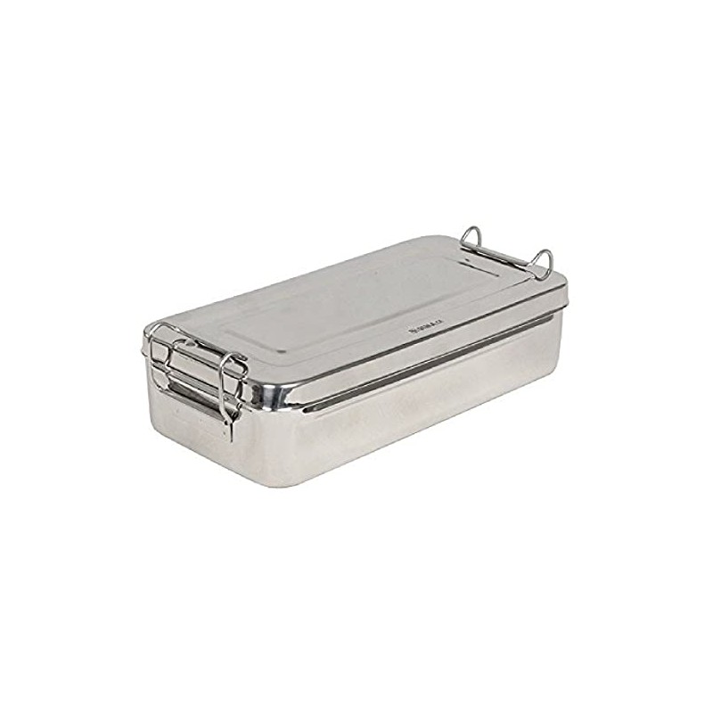 GIMA 26670 Stainless Steel Box with Handle, 25 cm x