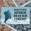 "Wenn ich Nicht aufmache, Bin ich beim Eishockey Doormat in