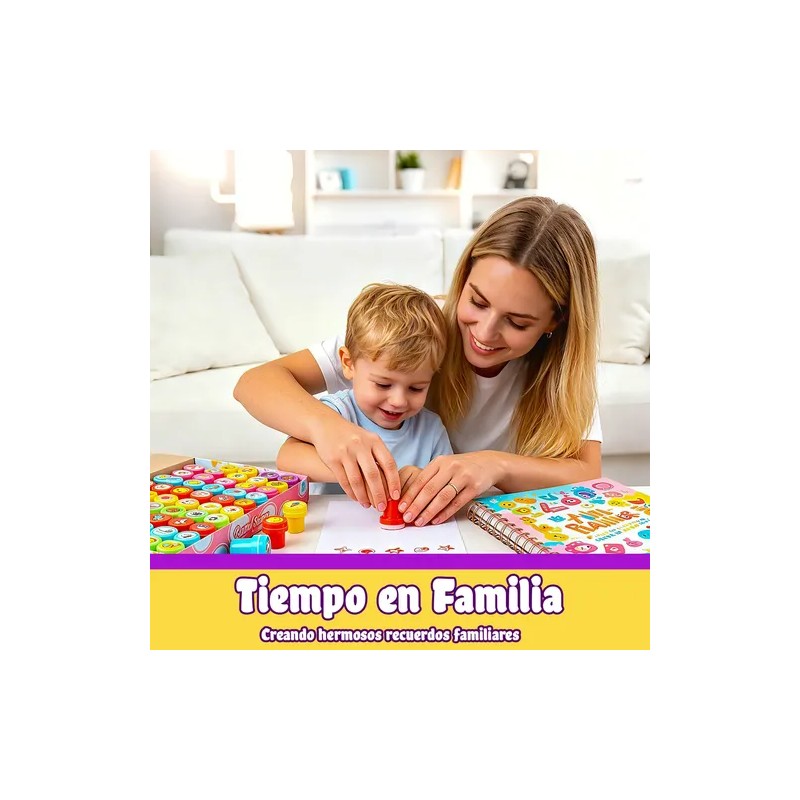 Juego De Sellos De Dibujos Animados De 60 Piezas Para