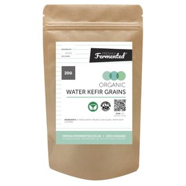 Freshly Fermented - 20g of Organic Certified Water Kefir Grains