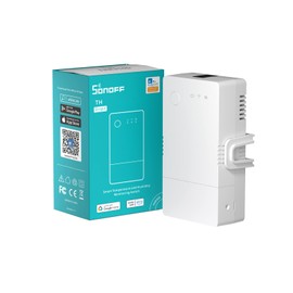 SONOFF THR320 Origin 20A Smart Schalter mit Temperatur und Luftfeuchtigkeit Überwachung Kompatibel mit Alexa/Google Home/IFTTT (TH10/16 Upgrade Version)