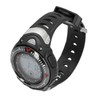 Black Men Digital Watch Waterproof LED Backlight Stopwatch Countdown 12/24