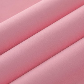 Wooqu Book Cloth, Fabric Surface and Paper Backed, Durable, Strong, 17x29”, for Book Binding, Candy Pink