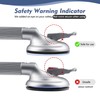 Grab Bars for Bathtubs and Showers, 17-inch Upgraded Safety Suction