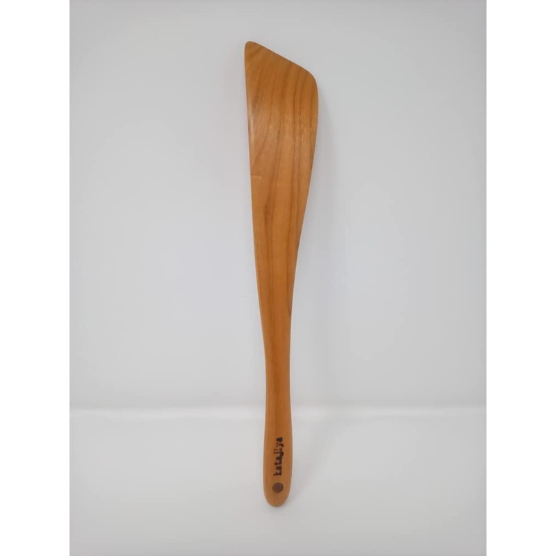 [katajiya] Mountain Cherry Blossom Turner, Turner, Wooden Spatula, Handmade Production,