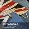 NWFlags Sewn RAF Flag | 5ft x 3ft Rope &