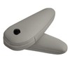 AUTOKAY 2Pcs Gray Leather Seat Armrest Cover Fit for Lexus