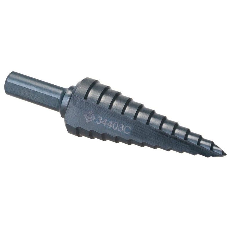 Greenlee 34403C BIT,STEP #3 COBALT (34403C), 7/8-Inch Multi-Hole