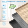 Carry360 Under Sink Mat 34" x 22" Waterproof Kitchen Cabinet