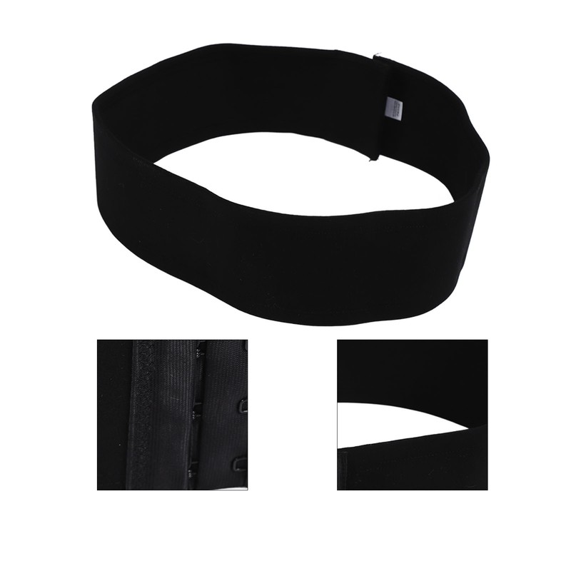 Implant Stabilizer Band Black Adjustable Elastic Soft Skin Friendly Breathable