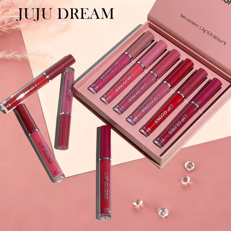 Labial Juju Dream Lip Gloss Mate Líquido Smear