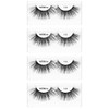 Andrea Strip Lash 100 Black, 4 packs