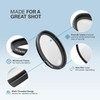 Polaroid Optics 3 Piece Filter Kit Set [UV,CPL,FLD] , 72
