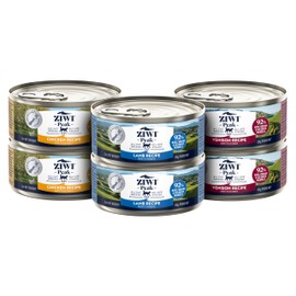 ZIWI Peak Wet Cat Food Variety Pack - Venison, Chicken, and Lamb, 6 Pack (3oz Each)