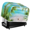 Wanzuoeng Starfish Beach Print Bread Maker Cover, Coconut Tree Print