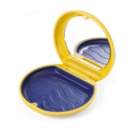 Topatrol Retainer Case, Mouthpiece Case, Anti-Slip, Magnetic Closure, Lightweight, Dustproof, Waterproof, Stylish, Orthodontic Case, Portable, Orthodontic Case, Partial Denture Case, Waterproof