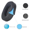 Defean Cooling-Gel Earpads for Sony WH-1000XM6 Headphone (Black)