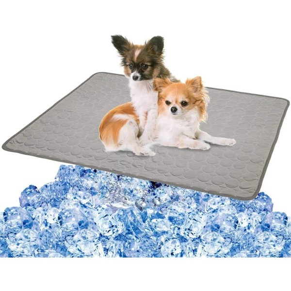 VeMee Large Cooling Mat Pad Dogs Cats Ice Silk Mat