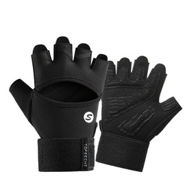 MioCloth Men Women Workout Gloves with Wrist Wrap Support Weight Lifting Gloves for Gym Training Fitness Hanging Pull ups