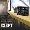 Weather Station Indoor Outdoor Thermometer Wireless, Home Atomic Clock with