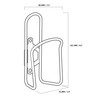Blackburn Unisex Adult Competition Cage Bottlecage - Silver, One Size