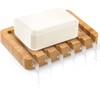Caoren Soap Rest Bamboo Soap Dish Soap Case Soap Dish