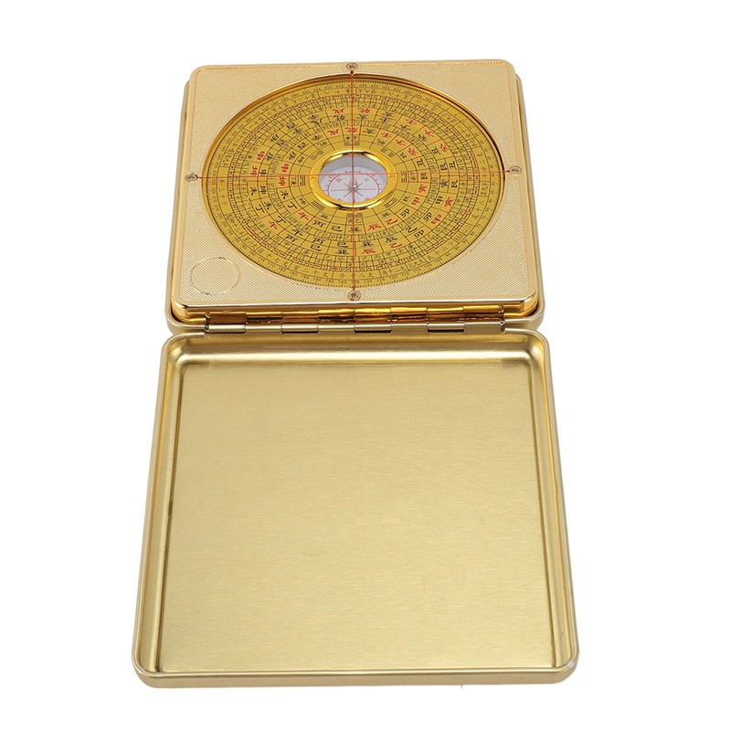 Feng Shui Luo Pan Iron Precise with Flipping Cover Feng