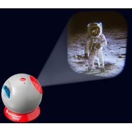 Bresser 8847300 Junior Science Maxi Projector for Children with 24 Astronomical Images to Project onto a Wall