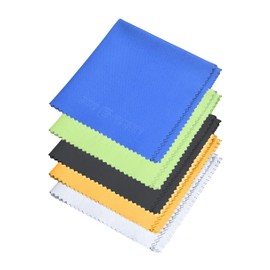 Microfiber Cleaning Cloth - 8 x 8 Inch Microfiber Cloth - Pack of 5 Lens Cleaning Wipes - Cleaning Cloth for Glasses, Eyeglasses, Camera Lens & Phones