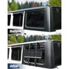 JOYTUTUS Rear Window Storage Panel Kit Compatible with Wrangler JL,