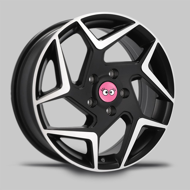 Biomar Labs 4 x Center Hubcaps, Compatible with Ford Centre