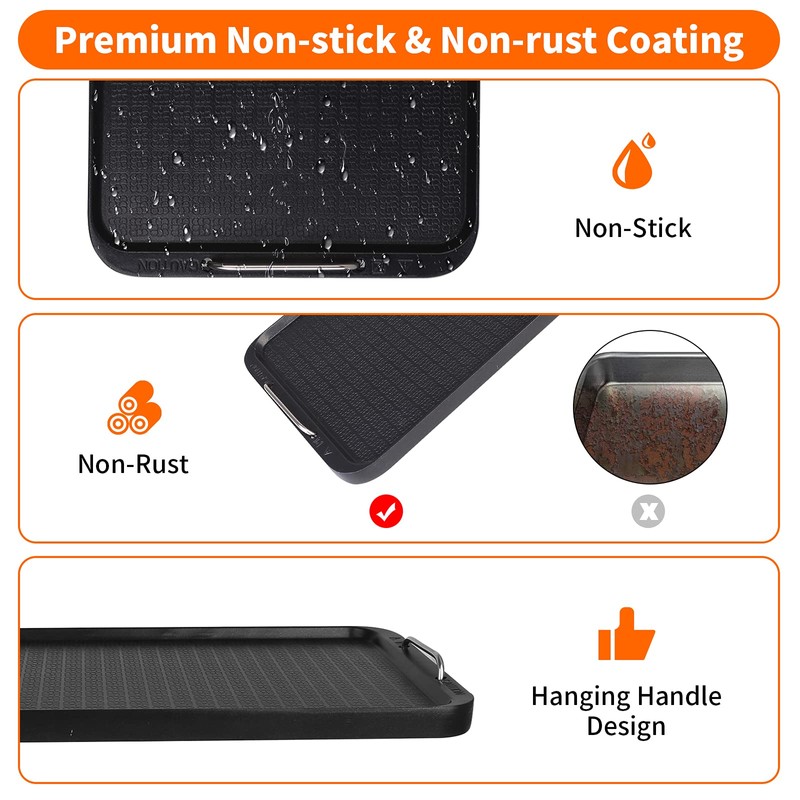 Flat Top Griddle for Stovetop, Non-Stick Griddle Grill Pan, Stove
