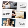 Alipis U-Shape Bamboo Pillow for Sauna Steam Room Stiff Spa