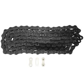 KMC Z1 Bike Bicycle Chain Single Speed BMX MTB Internal Gear 1/2 x 1/8 inch 112L Black