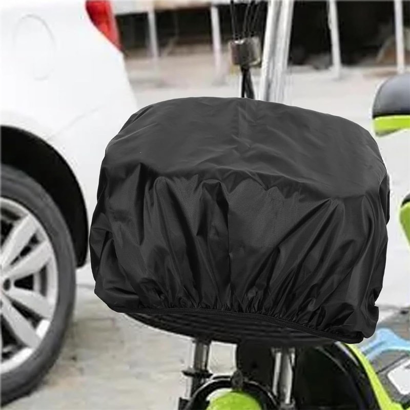 [EFFORTS] 2-piece Set Front Basket Cover, Waterproof Fabric, Bicycle Basket