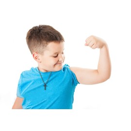 HSWYFCJY Cross Necklace for Men，Silver Black Gold Stainless Steel Plain Cross Pendant Necklace Cross Pendant Necklace Faithful Jewelry For Mens Boys Son，Chain 16,18,20,22 Inch (18inch, Gold)