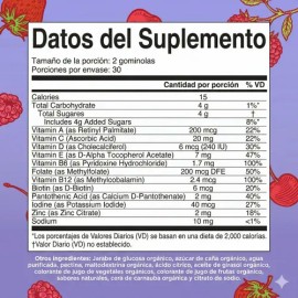 Multivitamínico Orgánico Para Niños 60 Gomitas Mary Ruths                                                                                             