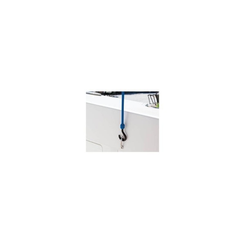 PerfectBungee Easy Stretch Cord, 12 inches (30 cm), Blue