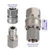 Tool Daily Pressure Washer Adapter Set, 3/8 Inch Quick Connect