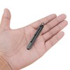 Phowedaer Portable Titanium Toothpicks,Retractable Toothpicks Reusable Pocket Metal Toothpick with