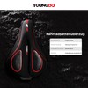 YOUNGDO Bicycle Saddle Cover, Ergonomic Gel Saddle Cover, Bicycle Saddle