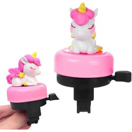 GROVBLE Bicycle Bell Children Girls Bicycle Bell Unicorn Adjustable Size Bicycle Accessories Bicycle Safety Horn
