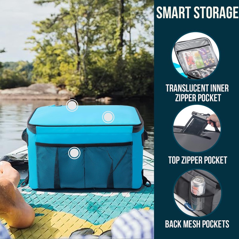 Paddle Board Cooler Bag, Sup Cooler, Kayak Cooler Fits 30