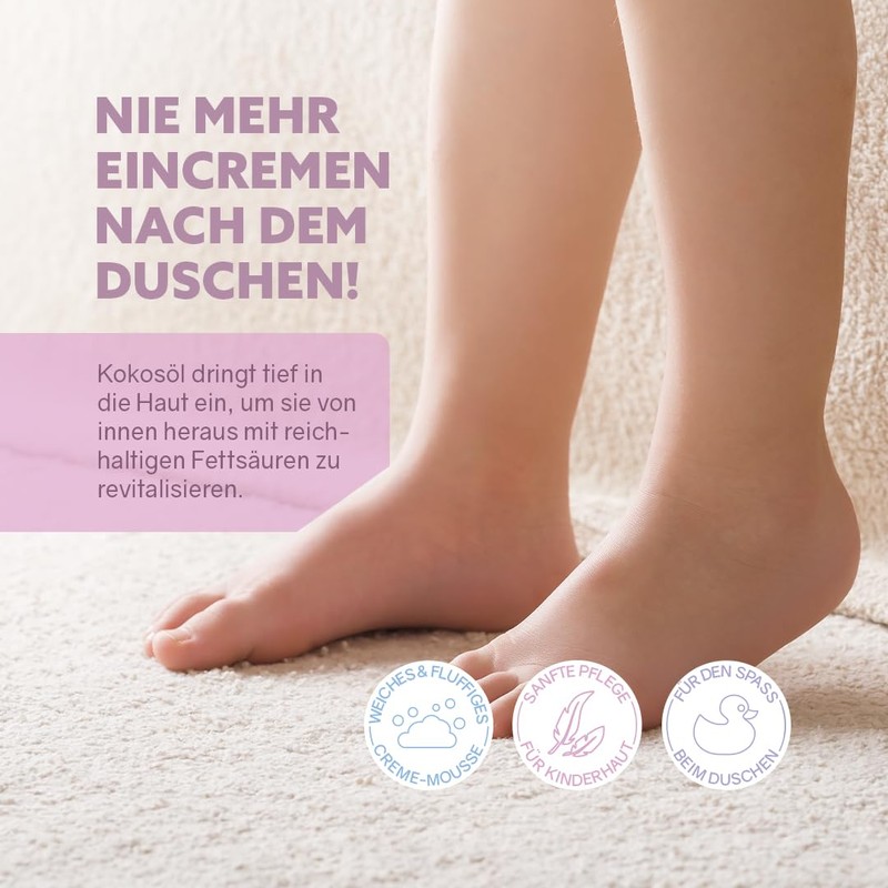 Dusch-Fluff 'Children' | Shower Gel & Body Lotion in One