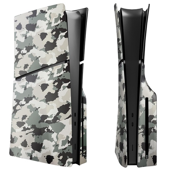 Face Plates Protective Shell Panel for PS5 Slim Optical Drive