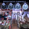 JMEXSUSS 360 LED Net Christmas Lights Outdoor Waterproof, Connectable 12ft