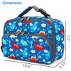 FlowFly Kids Lunch box Insulated Soft Bag Mini Cooer Back