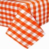 Homescapes - Block Check - Orange - 54 x 54